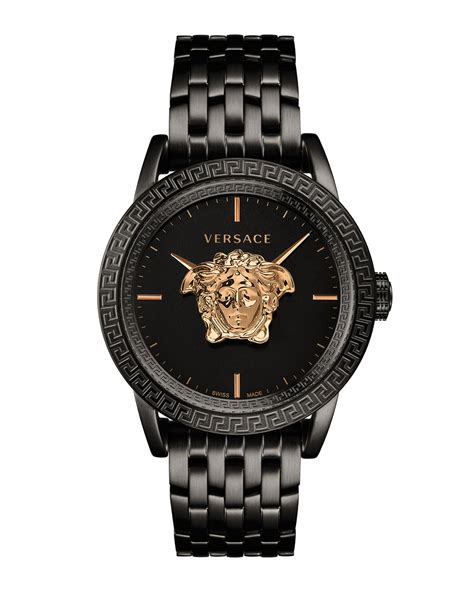 versace gowatch|black and gold versace watch.